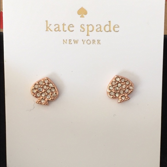 kate spade Jewelry Kate Spade Signature Spade Earrings Poshmark